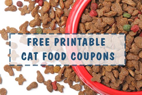 Free Printable Cat Food Coupons - Couponing 101