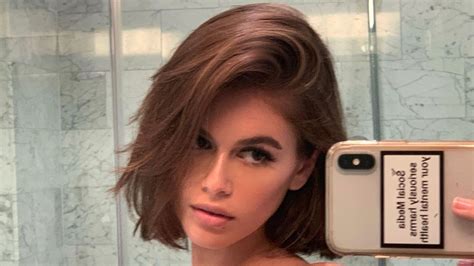 Kaia Gerber Chops Off Her Hair - Proves The Power Of A Good Haircut ...