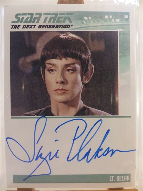 The Complete Star Trek TNG Series 1 Autograph Card Suzie Plakson as Lt
