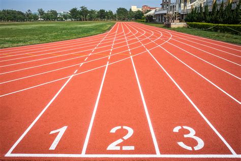 athletics running track