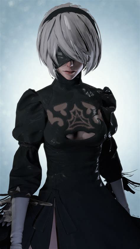 NieR:Automata - YoRHa No.2 Type B (2B) by lemon100 on DeviantArt
