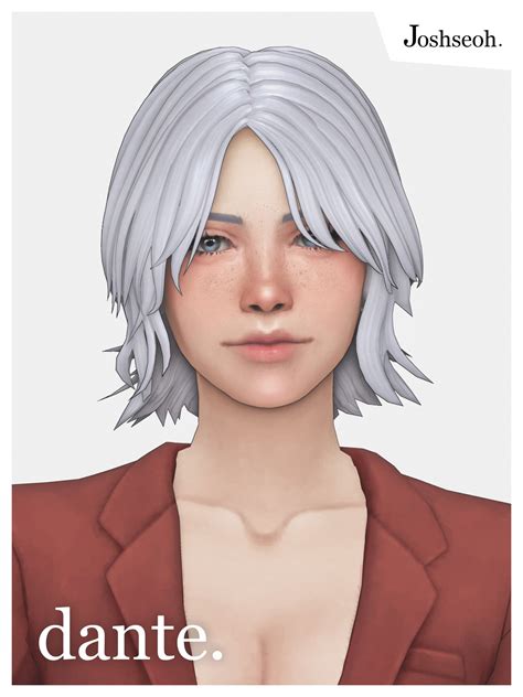 sims 4 sonyasims mullet hair 1