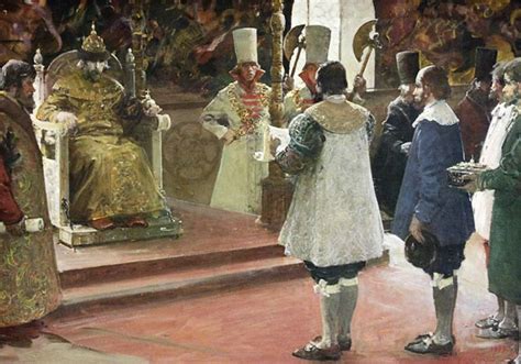 Где находится «Кемска волость» о которой говорит шведский посол в ...