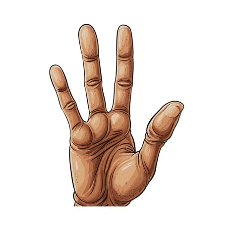 Premium Vector | Pinched fingers vector on white background