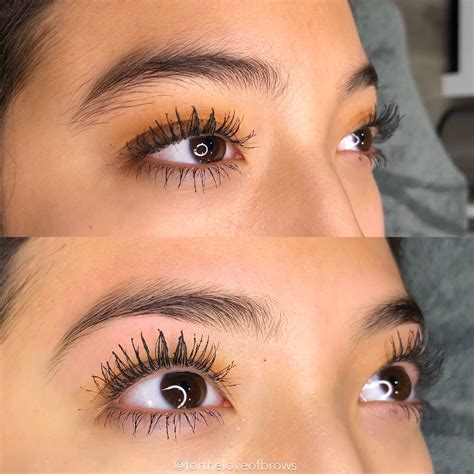 Waxing Eyebrows Before And After