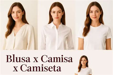Blusa E Camiseta Diferença - Diferença entre blusa camisa e camiseta