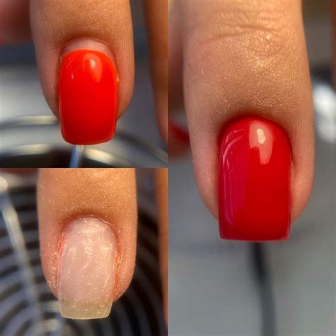 Маникюр красный гель-лак ногти | Manicure