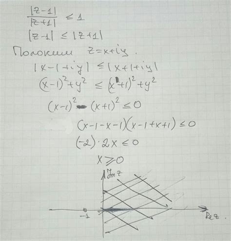 Изобразить множество точек комплексной плоскости C, которые ...