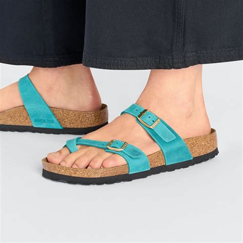 Mayari Natural Leather Oiled Biscay Bay | BIRKENSTOCK
