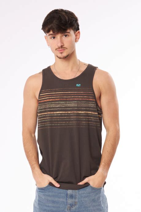 MUSCULOSA DRACO RUSTY - Gris Oscuro — Superoutlet
