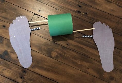 walking feet bored hungry