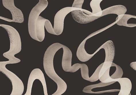 Waves Black - Wallpaper | Rebel Walls