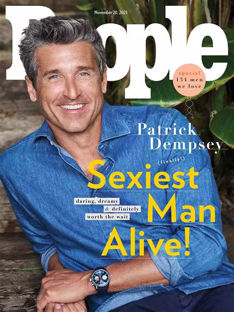 Patrick Dempsey Dinobat Lelaki Paling Seksi 2023 - Glam Malaysia