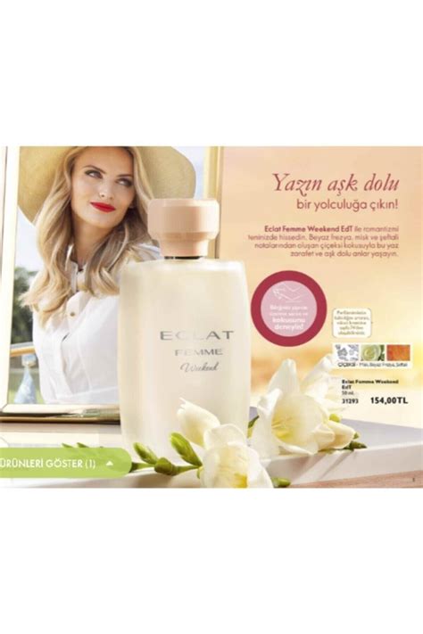 Oriflame Eclat Femme Weekend Edt 50ml Fiyatı, Yorumları - Trendyol