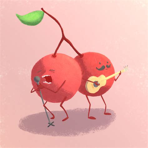 Музыкальные овощи и фрукты! on Behance