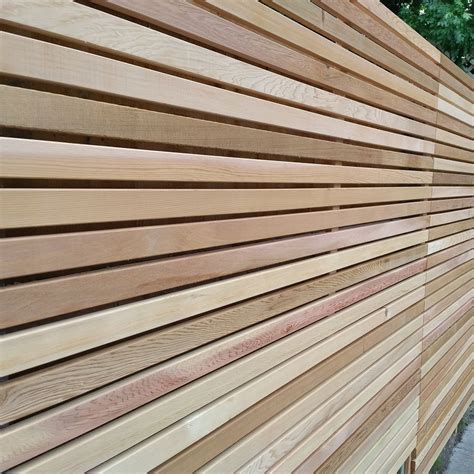 Cedar fence panels