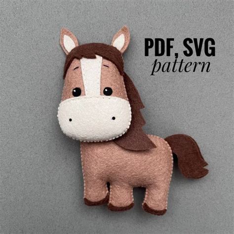 33+ Free Printable Stuffed Horse Patterns - KeiranJoell