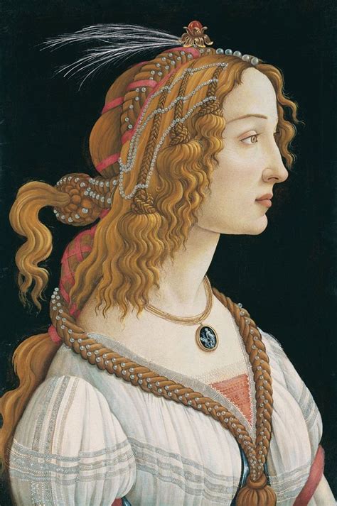 Idealized Portrait of a Lady (Portrait of Simonetta Vespucci as Nymph ...