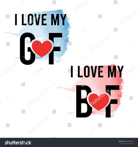 15 I love my gf 图片、库存照片和矢量图 | Shutterstock