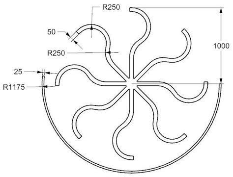 blade design dimensions  scientific diagram