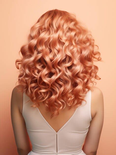 Premium Photo | Beautiful Spiral curls hair style