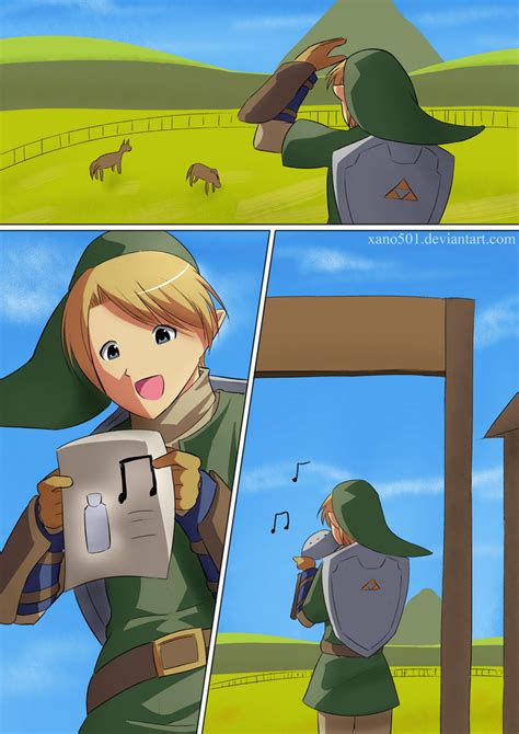 Zelda the Milk Melody : page 01 by Xano501 on DeviantArt