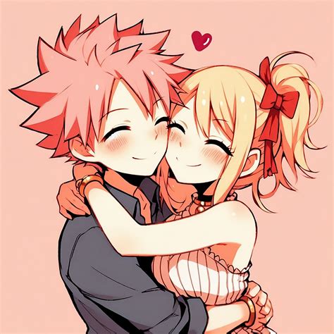 Natsu x Lucy - Fairy Tail Fanart [AI + PS] by SherleySevenfold on