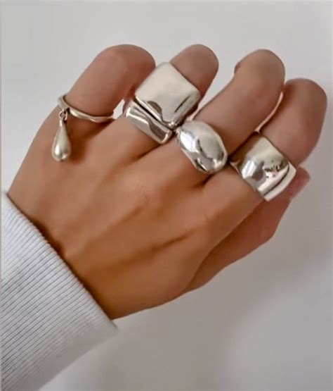 Pin by Jo on Jewels | Chunky silver jewellery, Beautiful jewelry ...