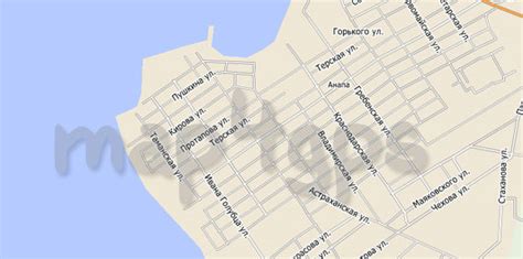 Скачать карту Анапа CityGuide