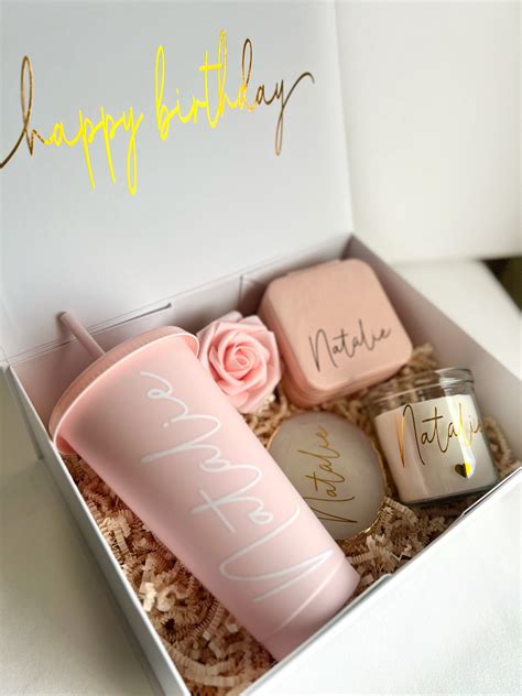 personalised filled birthday giftbox personalised filled birthday