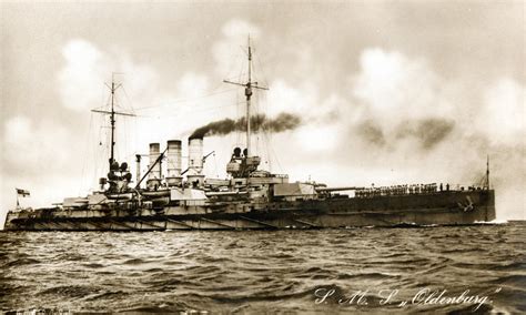 SMS Oldenburg (Postcard, ca. 1913) | SMS Oldenburg ("His Maj… | Flickr