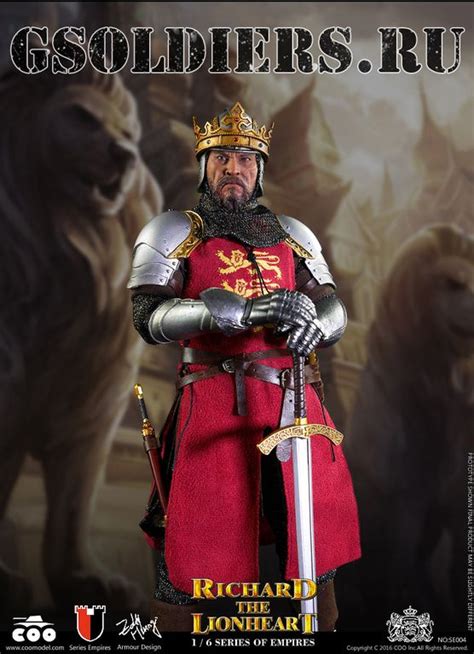 Ричард Львиное Сердце - Коллекционная фигурка 1/6 Empires Series ...