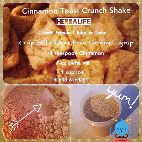 Herbalife Cinnamon Toast Crunch Shake Recipe