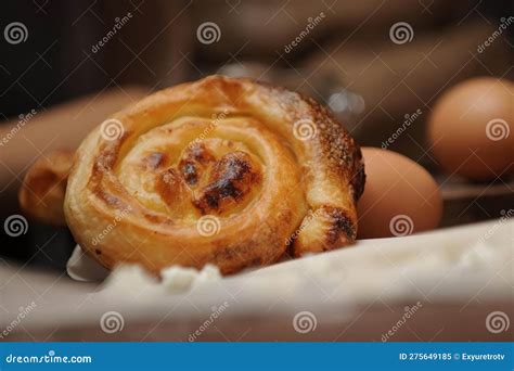 Traditional Bosnian Cheese Pie Called Sirnica. Stock Image - Image of ...