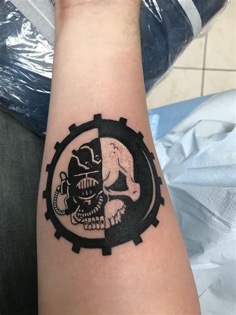 Got a AdMech tattoo : r/Warhammer40k