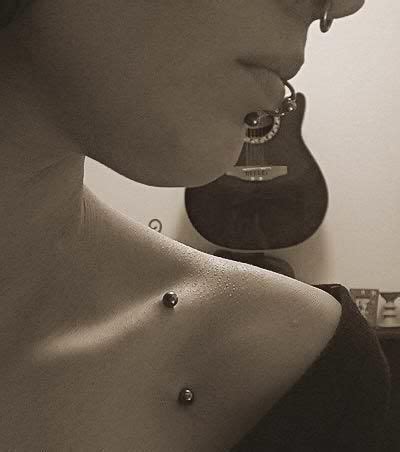 Sub Clavicle Piercing | Piercings, Body modifications, Body adornment