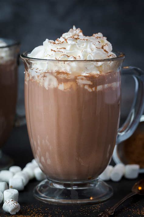 hot chocolate drink recipes 10