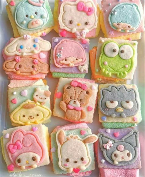 Милая еда С Хеллоу Китти | Cute food art, Hello kitty cookies, Cute ...