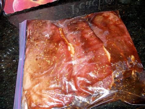 good marinated beef  vegetables