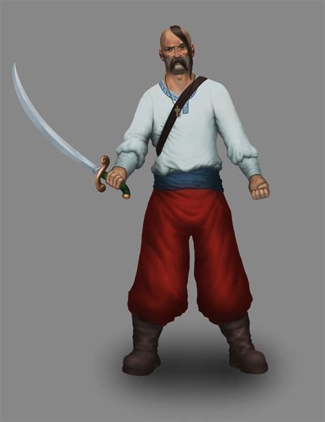 Cossack - Finished Artworks - Krita Artists