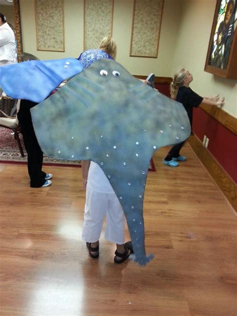 stingray costume  friend      son view
