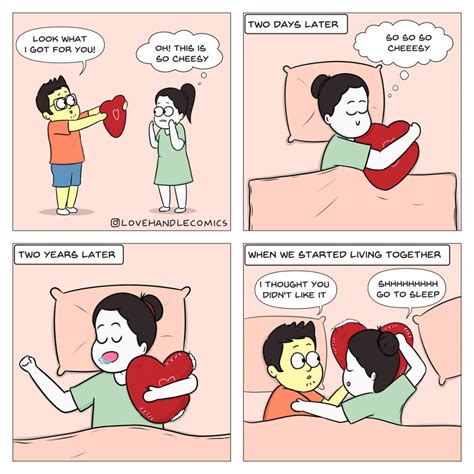 30 "Love Handle Comics" Every Couple Living Together Will Relate To ...