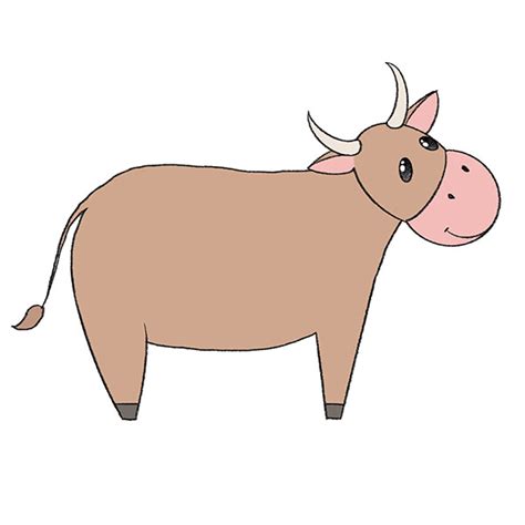 how to draw cattle