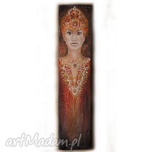 caryca obraz na desce ღ art-Madam.pl