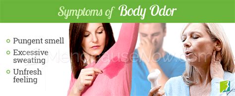 Changes in Body Odor Symptom Information | Menopause Now
