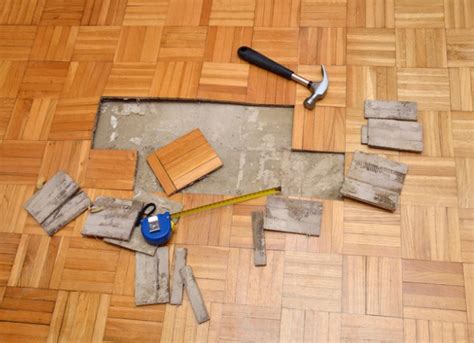 how to fix torn vinyl flooring