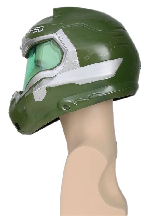 Doom Game Doomguy Helmet Cosplay Costume - AllCosplay.com