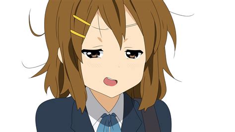 close hirasawa_yui k-on! transparent vector : r/konachan