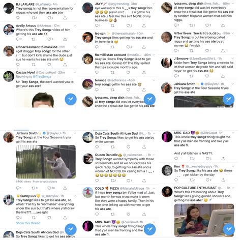 Trey Songz likes to get his a** ate? Fans on Twitter point out Trey