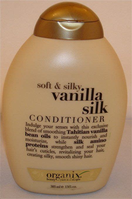 Organix soft silky vanilla silk shampoo conditioner silk serum review ...